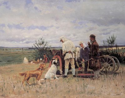 Zbytek lovců od Wladimir Jegorowitsch Makowski