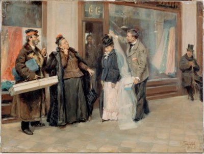 Výběr svatebního závoje od Wladimir Jegorowitsch Makowski