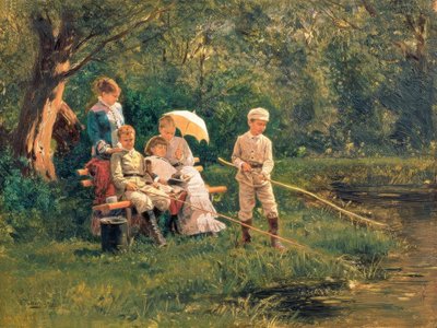 Polední slunce od Wladimir Jegorowitsch Makowski