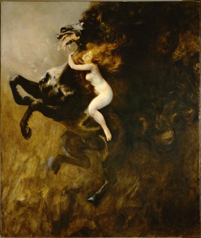 Šílenství (olej na plátně) od Wladyslaw Podkowinski