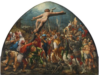 Povýšení kříže, c. 1525 od Wolf Huber