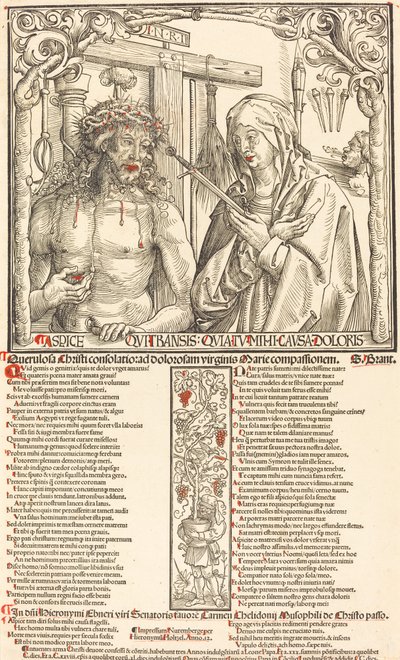 Muž smutku a Mater Dolorosa od Wolf Traut