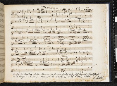 Adagio a Rondo c moll/dur pro harmoniku, flétnu, hoboj, violu a violoncello od Wolfgang Amadeus Mozart
