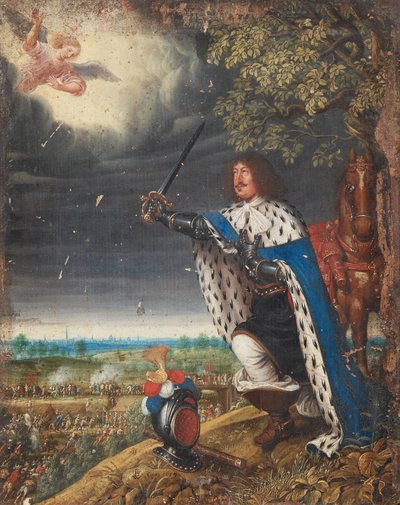 Frederic III de Danemark - Frederick III Dánský v bitvě u Nyborgu 14. listopadu od Wolfgang Heimbach