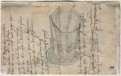 Osmistranný pohár verso, 1513. od Wolfgang Huber