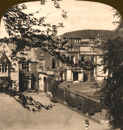 Abbotsford, domov sira Waltera Scotta, Skotsko, 1896. od Works and Sun Sculpture Studios