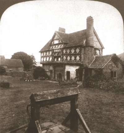Stokesay Castle England, The Ancient Keep, 1900. od Works and Sun Sculpture Studios