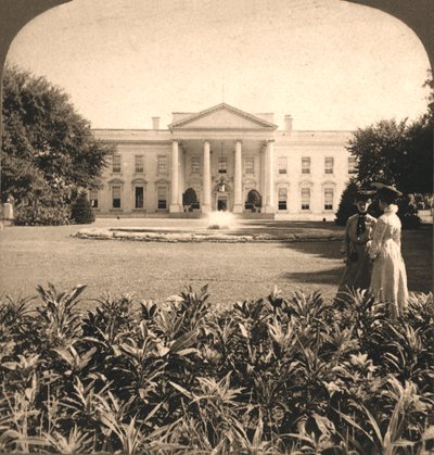 Bílý dům, Washington D.C., 1908. od Works and Sun Sculpture Studios