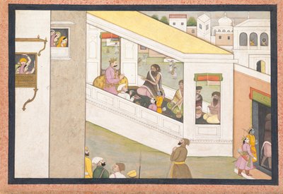 Rámovi a Lakshmanovi chlapci asistují mudrci Vishwamitrovi..., Ka. 1780. od Workshop active in the First generation