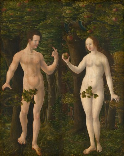 The Fall of Man [střední panel], c. 1535. od Workshop of Albrecht Altdorfer