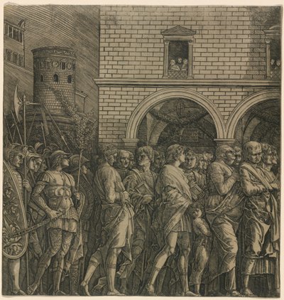 The Triumph of Caesar: The Senators od Workshop of Andrea Mantegna