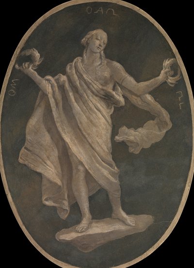 Ctnost, možná vlastenectví, 1760. od Workshop of Giovanni Battista Tiepolo