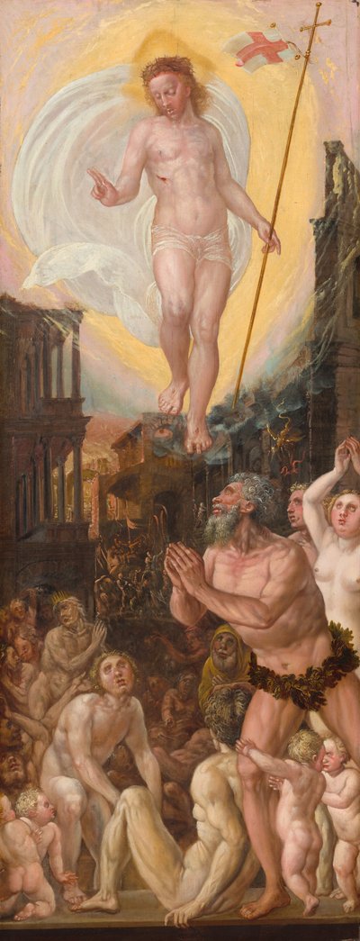 Kristus v limbu, c. 15501575. od Workshop of Hans Mielich
