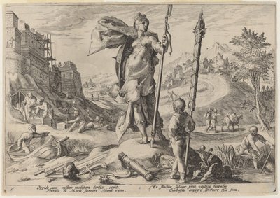 Věk bronzový od Workshop of Hendrick Goltzius, after Hendrick Goltzius