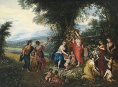 Alegorie léta od Workshop of Jan Brueghel the Elder
