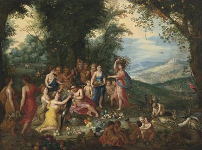 Alegorie podzimu. od Workshop of Jan Brueghel the Elder