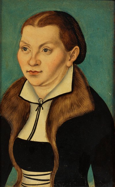 Diptych s portréty Luthera a jeho ženy od workshop of Lucas Cranach the Elder