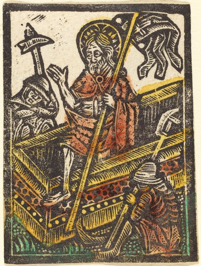 Vzkříšení od Workshop of Master of the Aachen Madonna