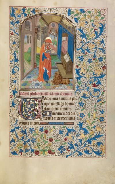 Svatý Jeroným od Workshop of Willem Vrelant