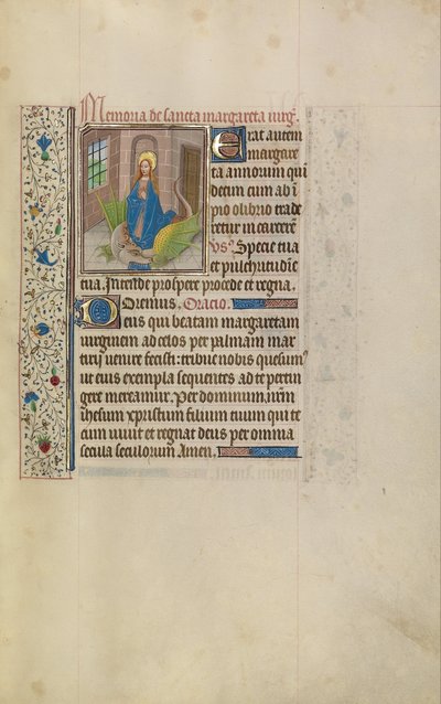 Svatá Markéta od Workshop of Willem Vrelant