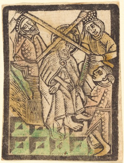 Kristus korunovaný trním, 14701480. od Workshop of the Master of the