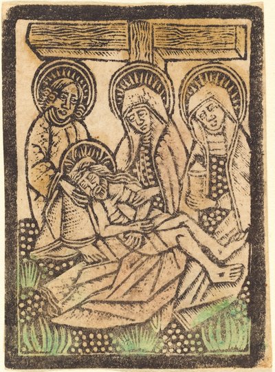 Pieta, 14701480. od Workshop of the Master of the