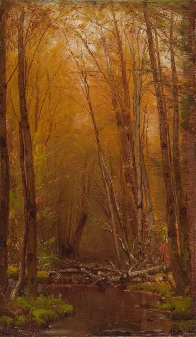 Břízy v Catskills od Worthington Whittredge