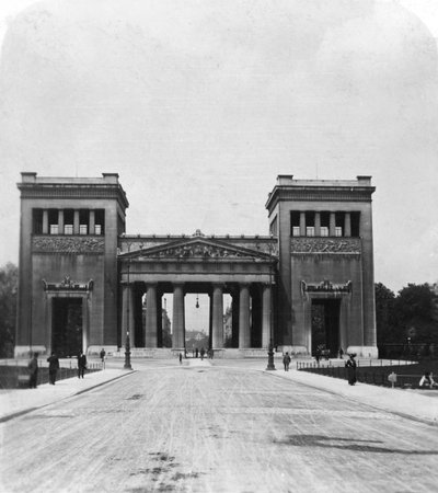 Propylaen, Mnichov, Německo, c1900 od Wurthle and Sons