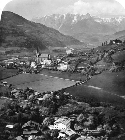 St Johann v oblasti Pongau, Salzburg, Rakousko, c 1900. od Wurthle and Sons