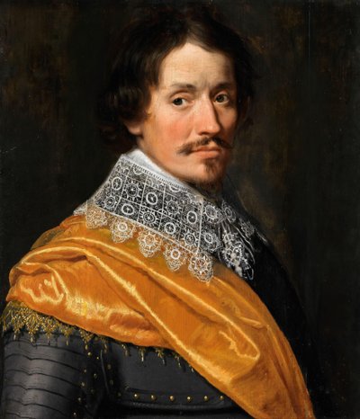 Portrét důstojníka od Wybrand de Geest (I)