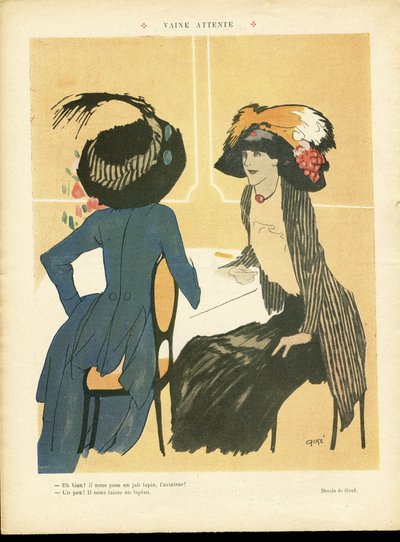 Ilustrace Xaviera Gose (1876-1915) v Le Lire od Xavier Gose