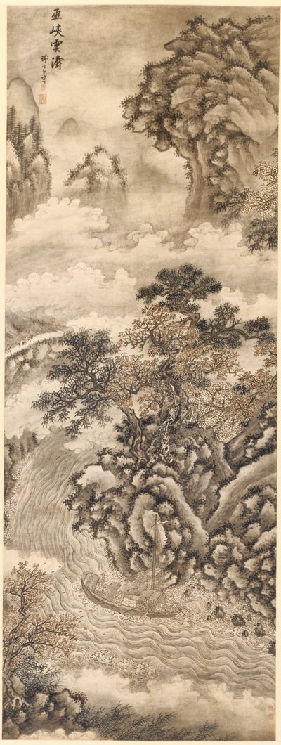 Mraky a vlny v soutěsce Wu, 1368-1644. od Xie Shichen