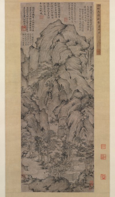 Potoky a hory, 1372. od Xu Ben