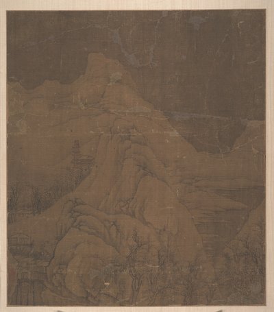 Zasněžené hory, ca. 1000. od Xu Daoning
