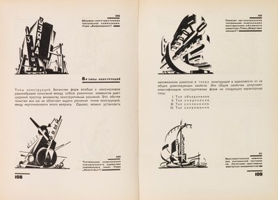 Konstrukce architektonických a strojních forem, 1931. od Yakov Georgievich Chernikhov