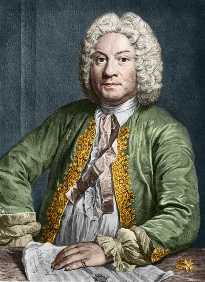 portrét Françoise Couperina (1668-1733) (rytina) od Yannick Coupannec