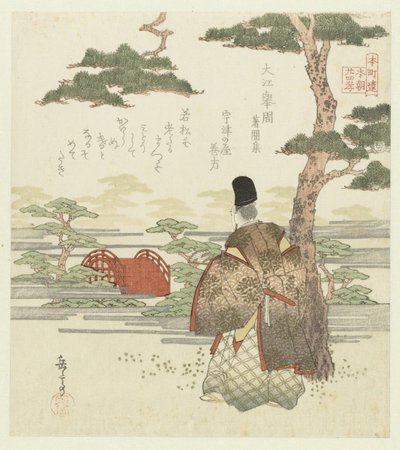 Dvacet čtyři japonských příkladů synovské zbožnosti pro Honchôren (název série) od Yashima Gakutei