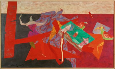 Orientální dar (malba na plátně) od Yasuo Kuniyoshi