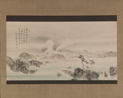 Hora Fudži, 19. století. od Yokoi Kinkoku