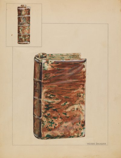 Book Bottle, c. 1937. od Yolande Delasser
