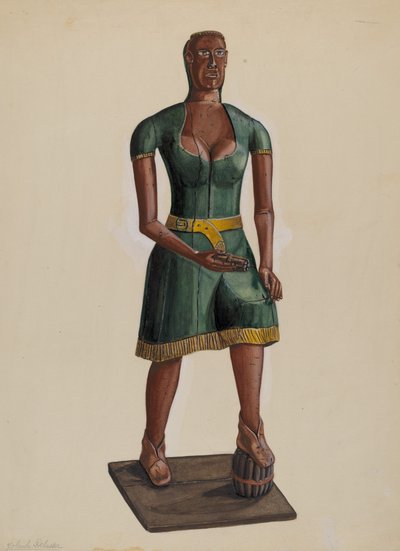 Obchod s doutníky Indian, 19351942. od Yolande Delasser