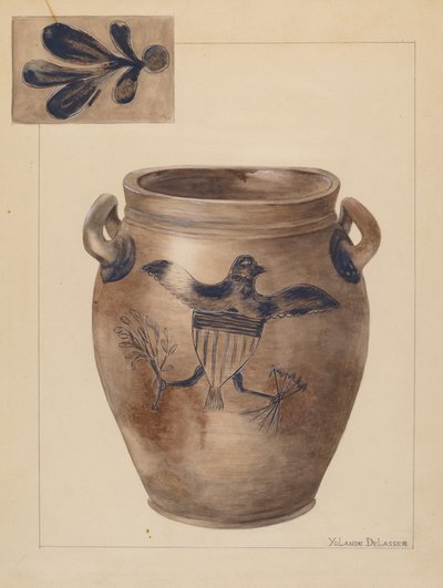 Crock, 19351942. od Yolande Delasser