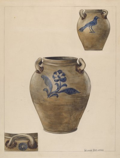 Crock, c. 1936. od Yolande Delasser