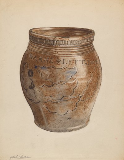 Crock, c. 1937. od Yolande Delasser
