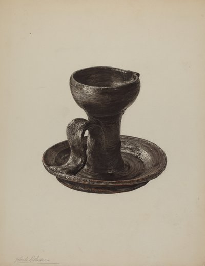 Mazací lampa, c. 1939. od Yolande Delasser