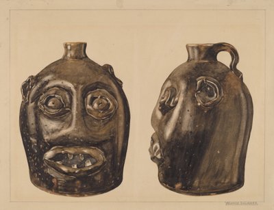 Groteskní džbán, c. 1936. od Yolande Delasser