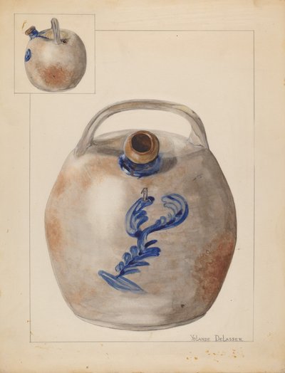 Harvester Jug, c. 1937. od Yolande Delasser