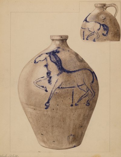 Džbán, c. 1937. od Yolande Delasser
