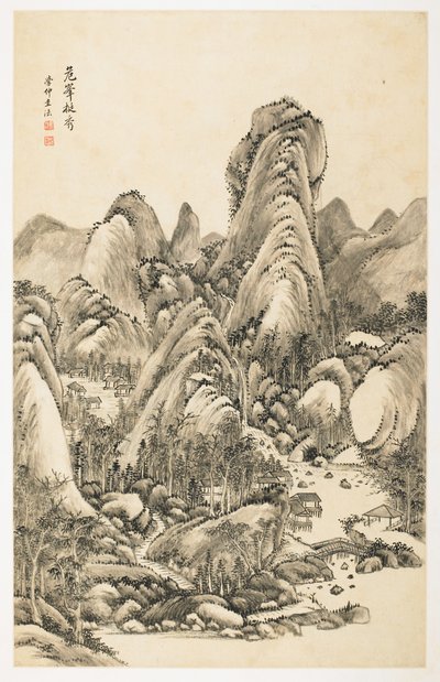 Magnificence of Overhanging Bluff, z alba 12 listů od Yongxi Jin