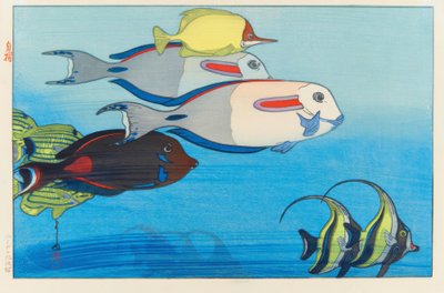 Akvárium Das, Honolulu od Yoshida Hiroshi